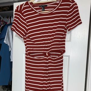 Forever 21 cut out bodycon dress